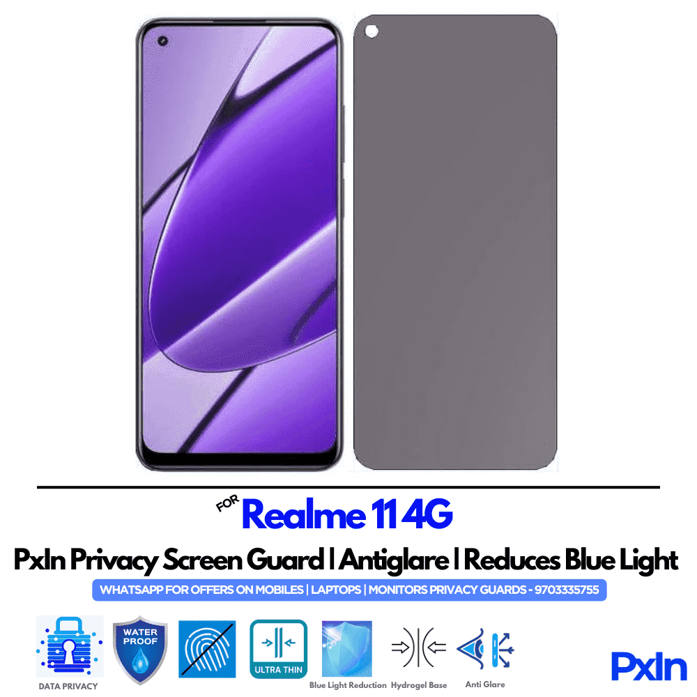 Realme 11 4G Privacy Screen Guard