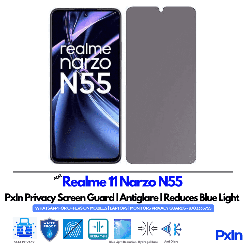 Realme 11 Narzo N55 Privacy Screen Guard