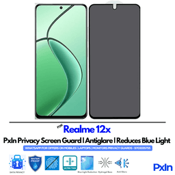 Realme 12x Privacy Screen Guard