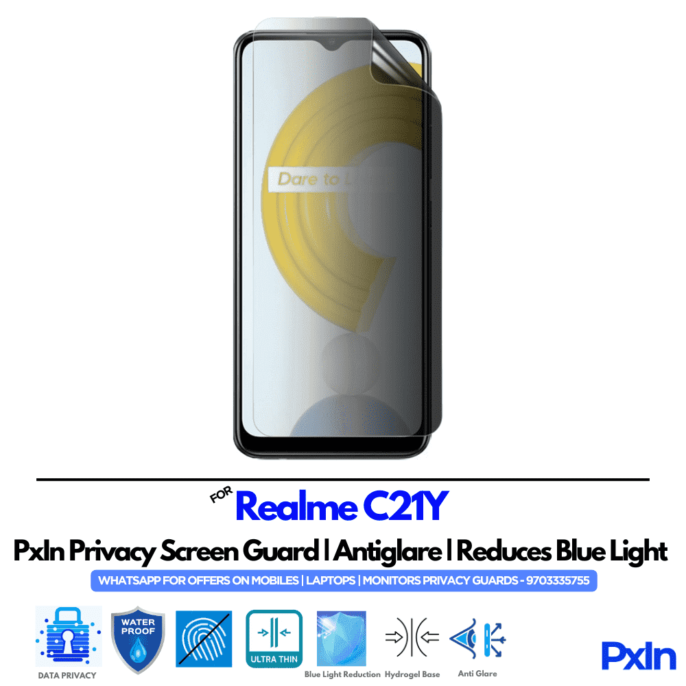 Realme C21Y Privacy Screen Guard