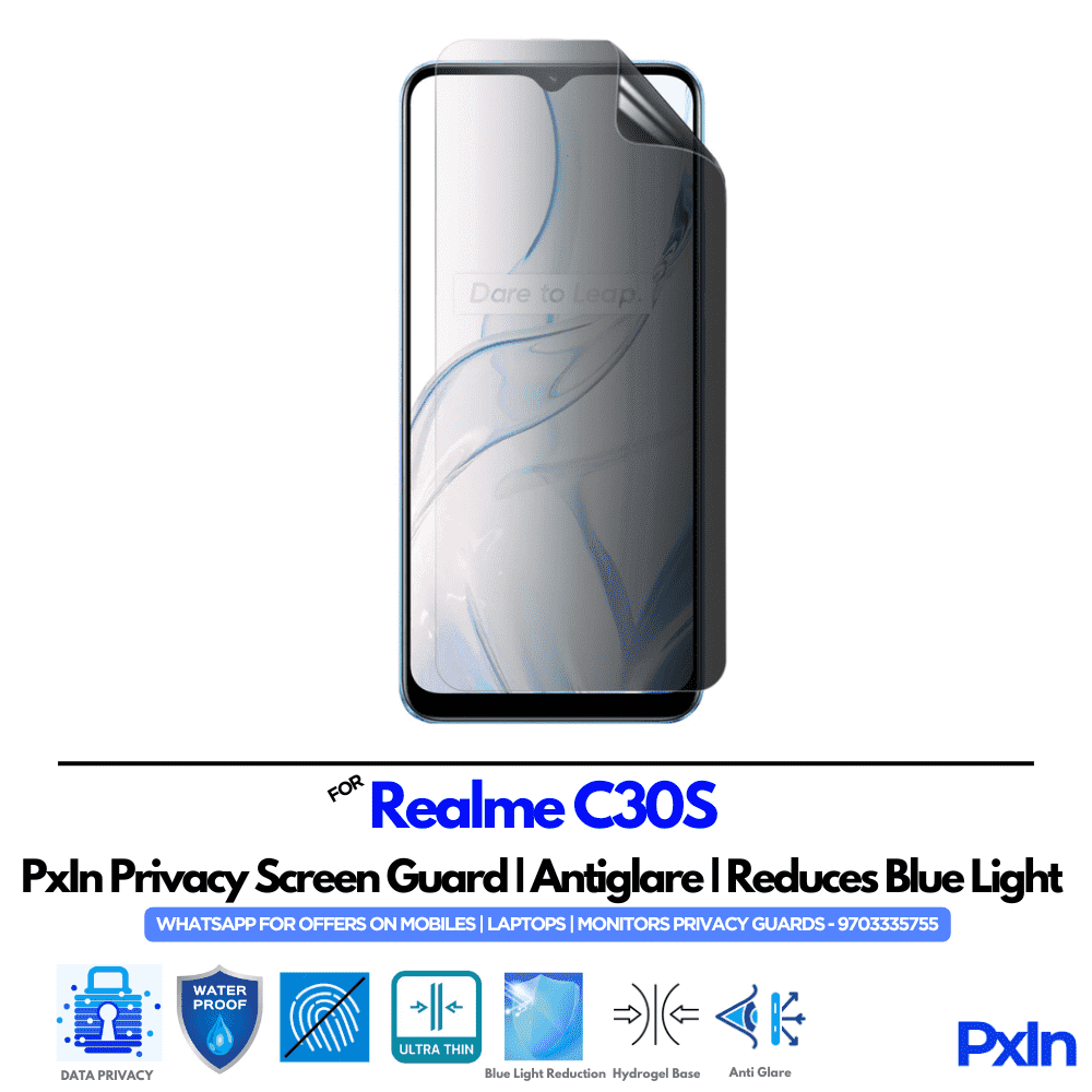 Realme C30S Privacy Screen Guard