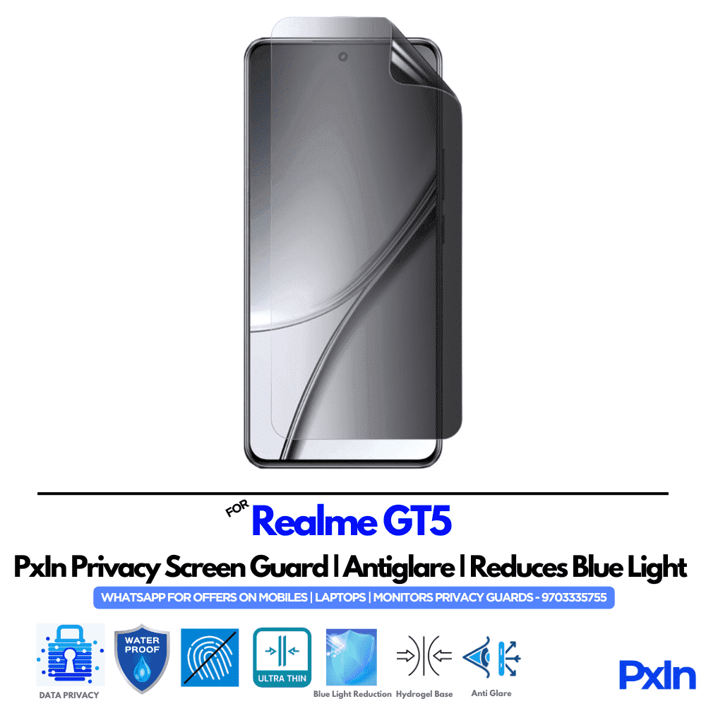 Realme GT5 Privacy Screen Guard