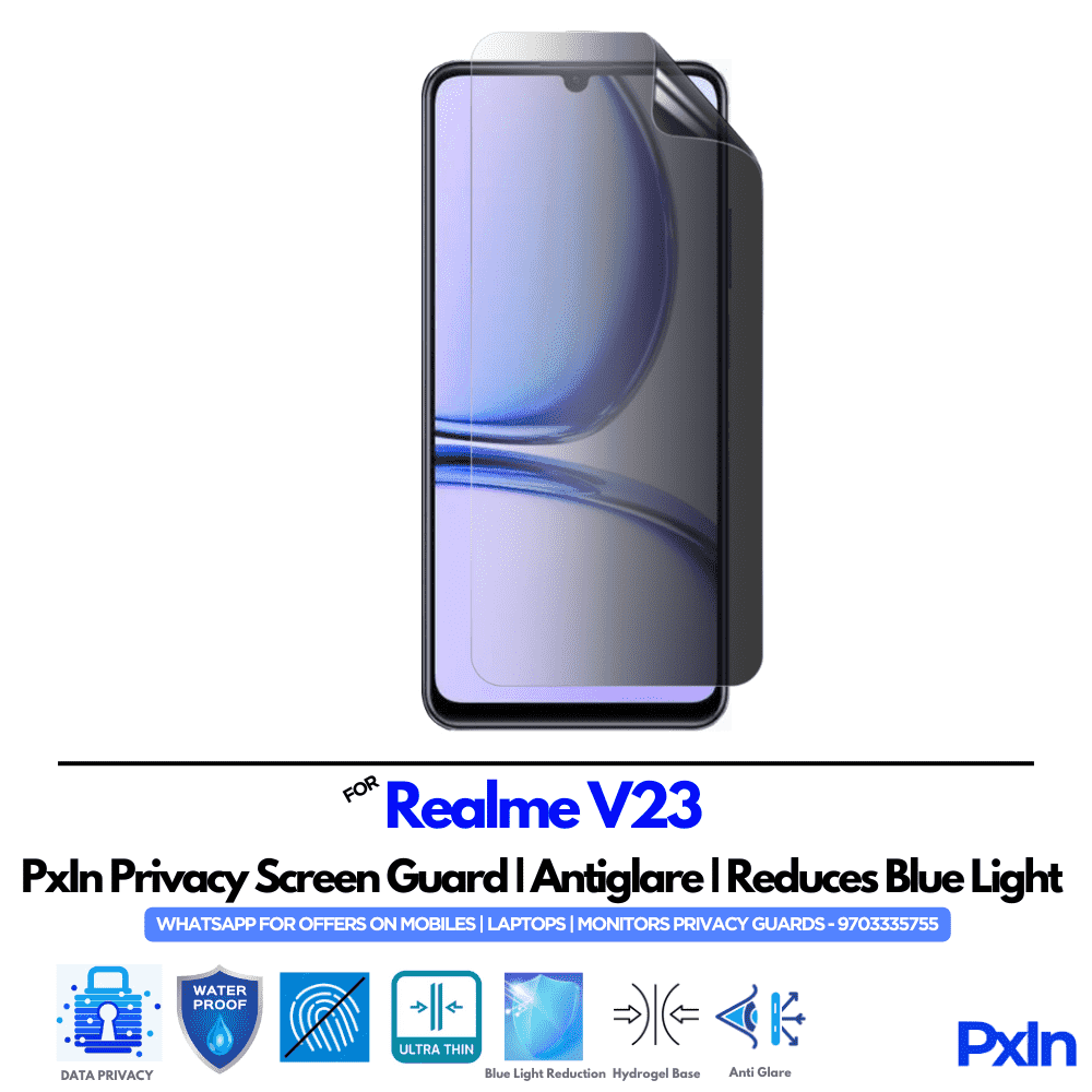 Realme V23 Privacy Screen Guard