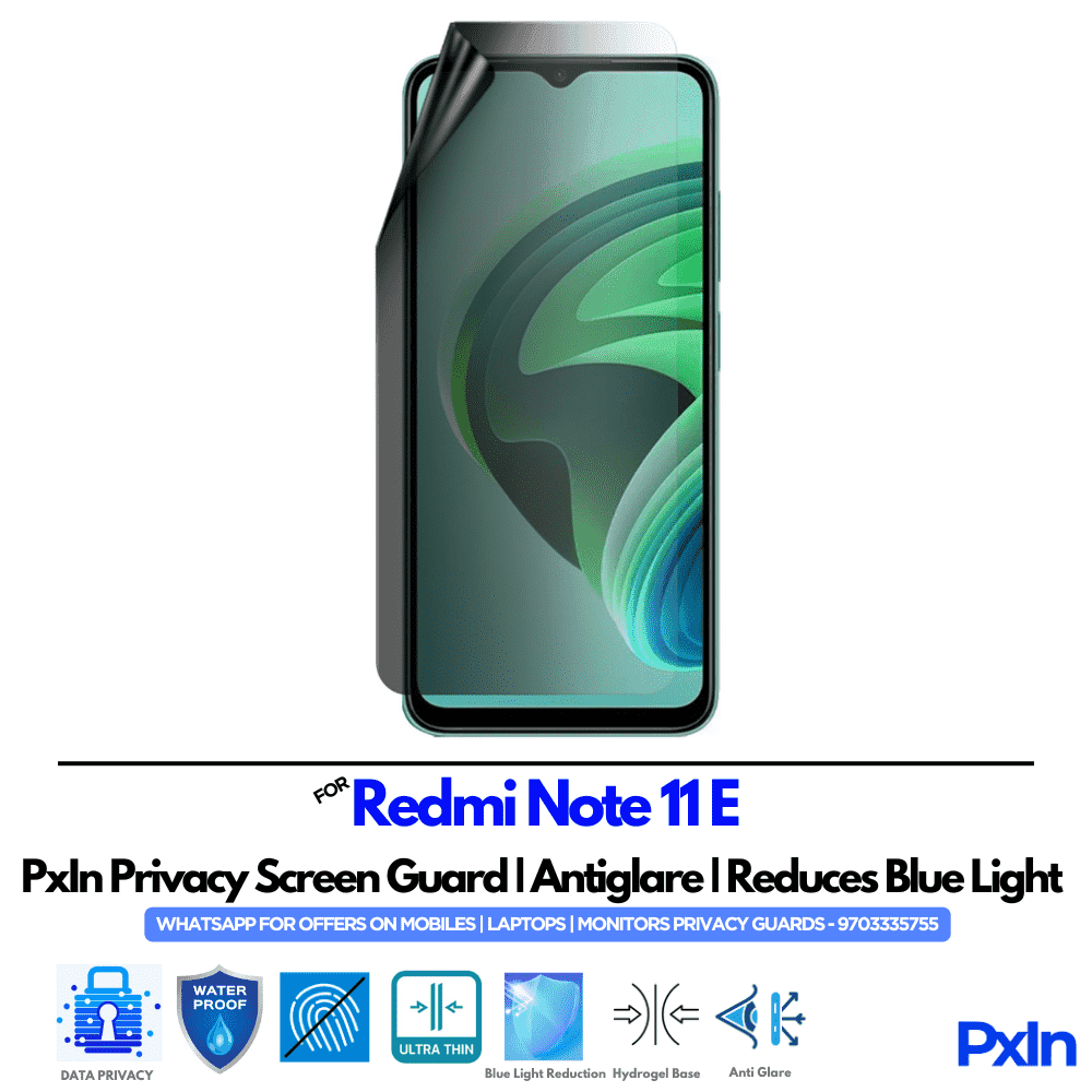 Redmi Note 11 E Privacy Screen Guard