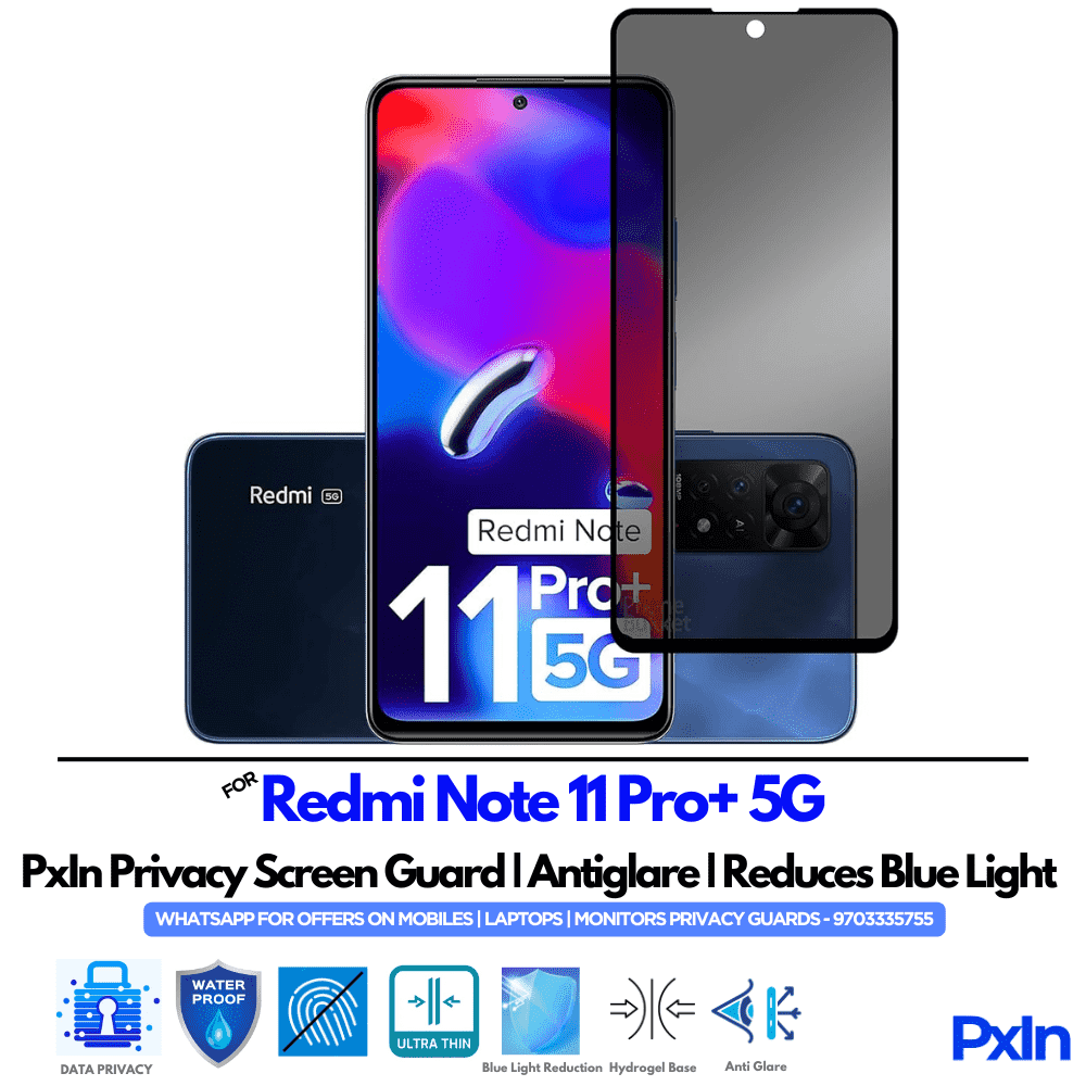 Redmi Note 11 Pro+ 5G Privacy Screen Guard