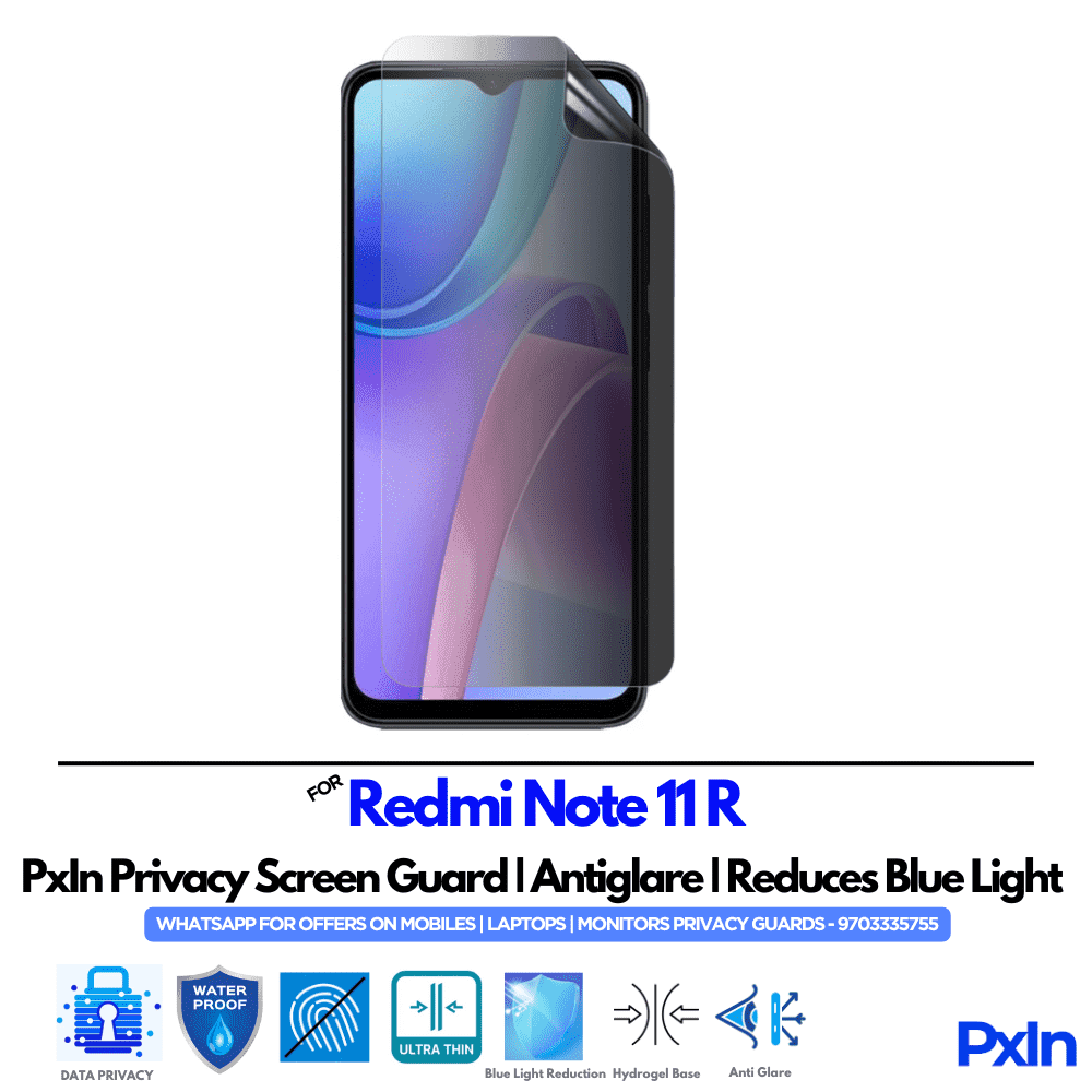 Redmi Note 11 R Privacy Screen Guard