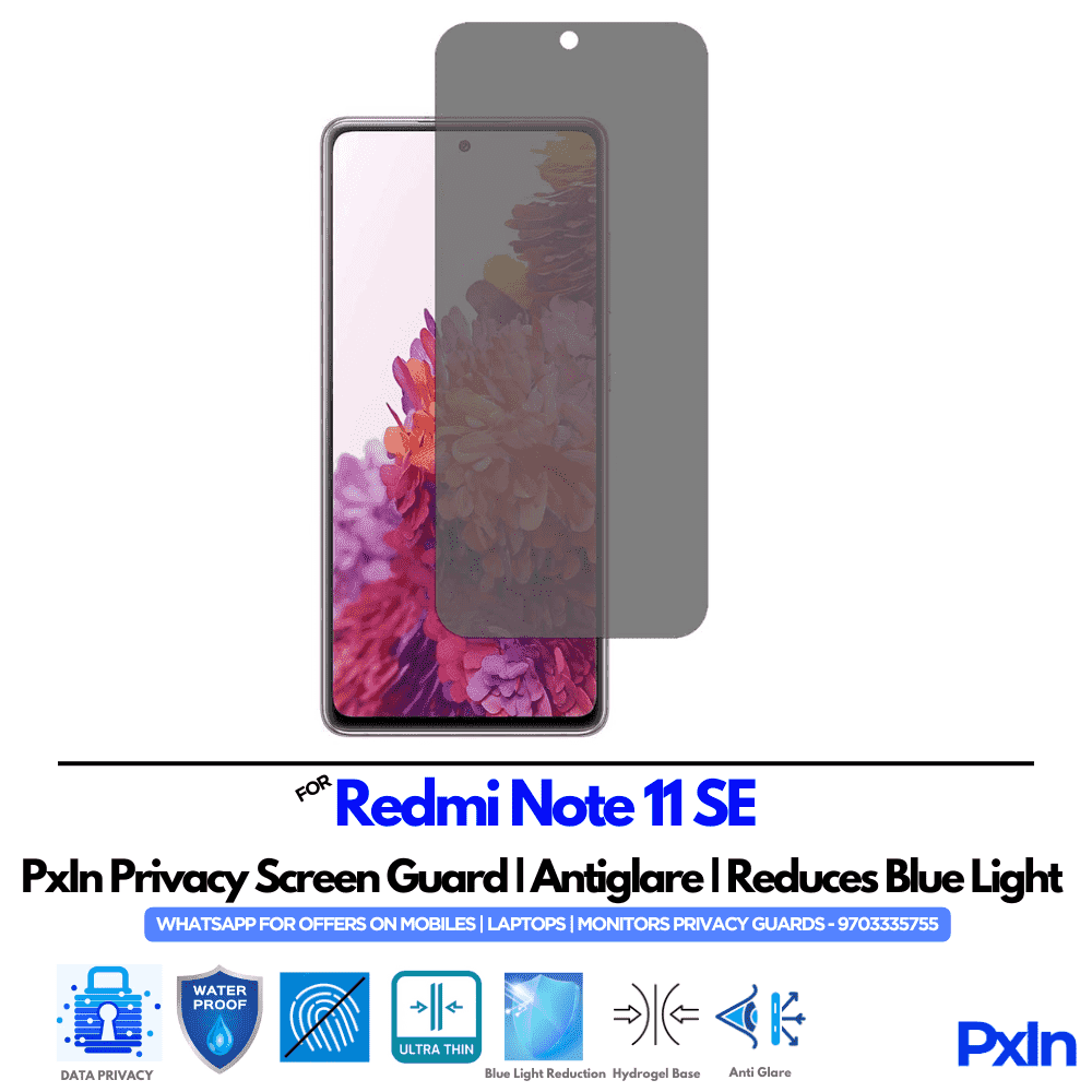 Redmi Note 11 SE Privacy Screen Guard
