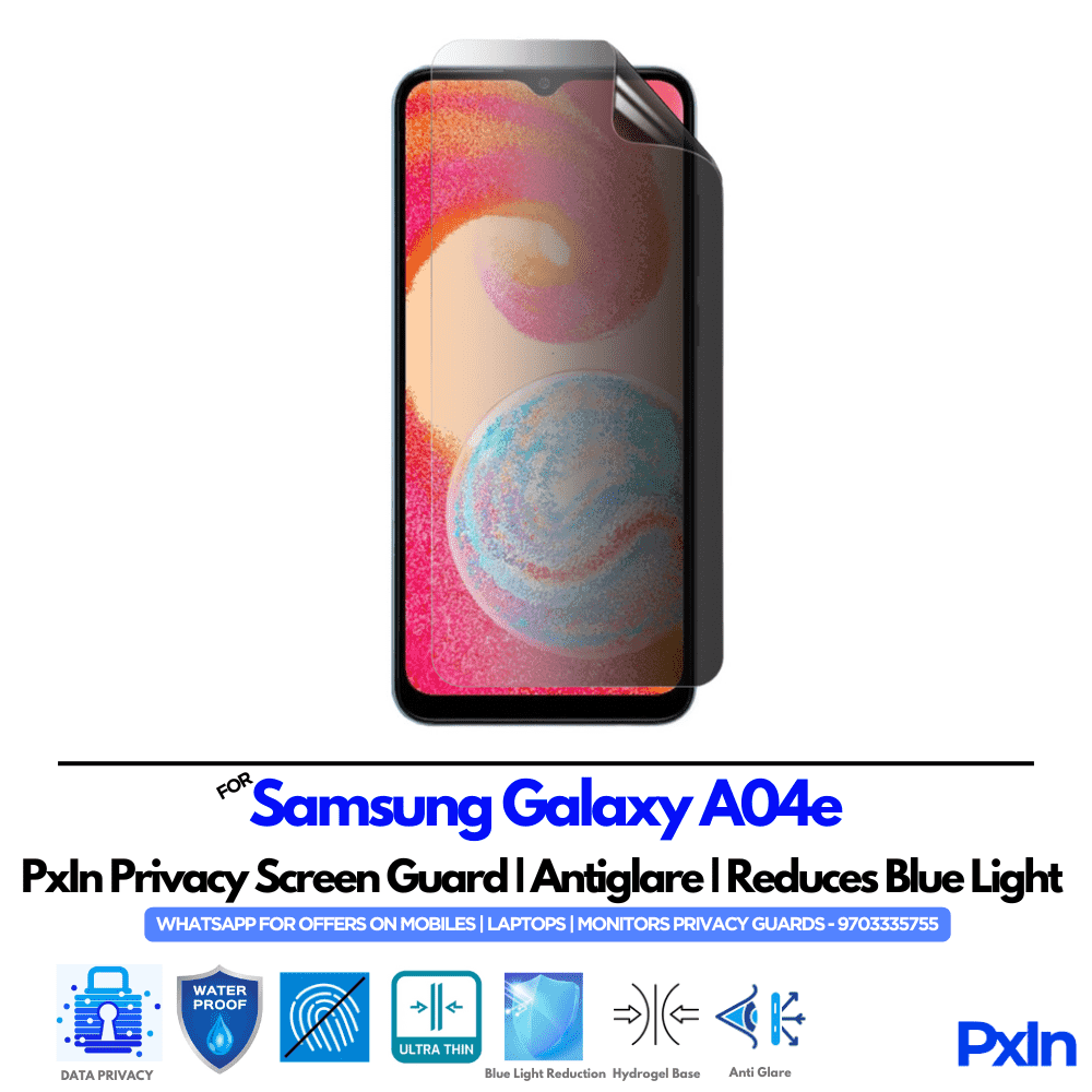 Samsung Galaxy A04e Privacy Screen Guard