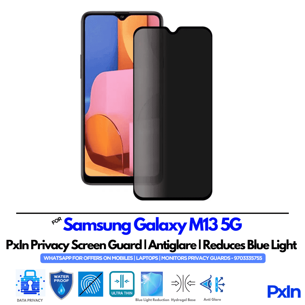 Samsung Galaxy M13 5G Privacy Screen Guard