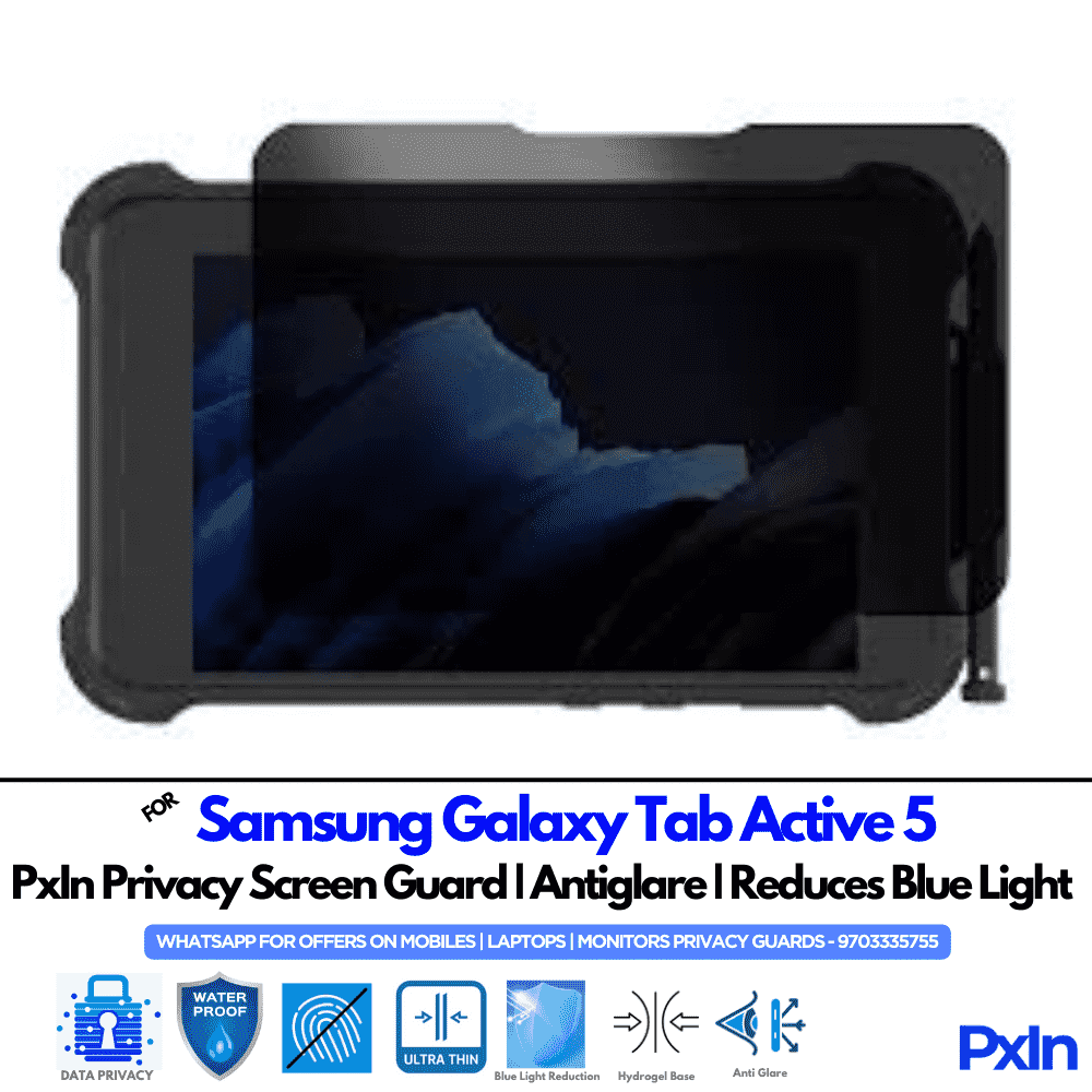 Samsung Galaxy Tab Active 5 Privacy Screen Guard