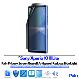 Sony Xperia 10 III Lite Privacy Screen Guard