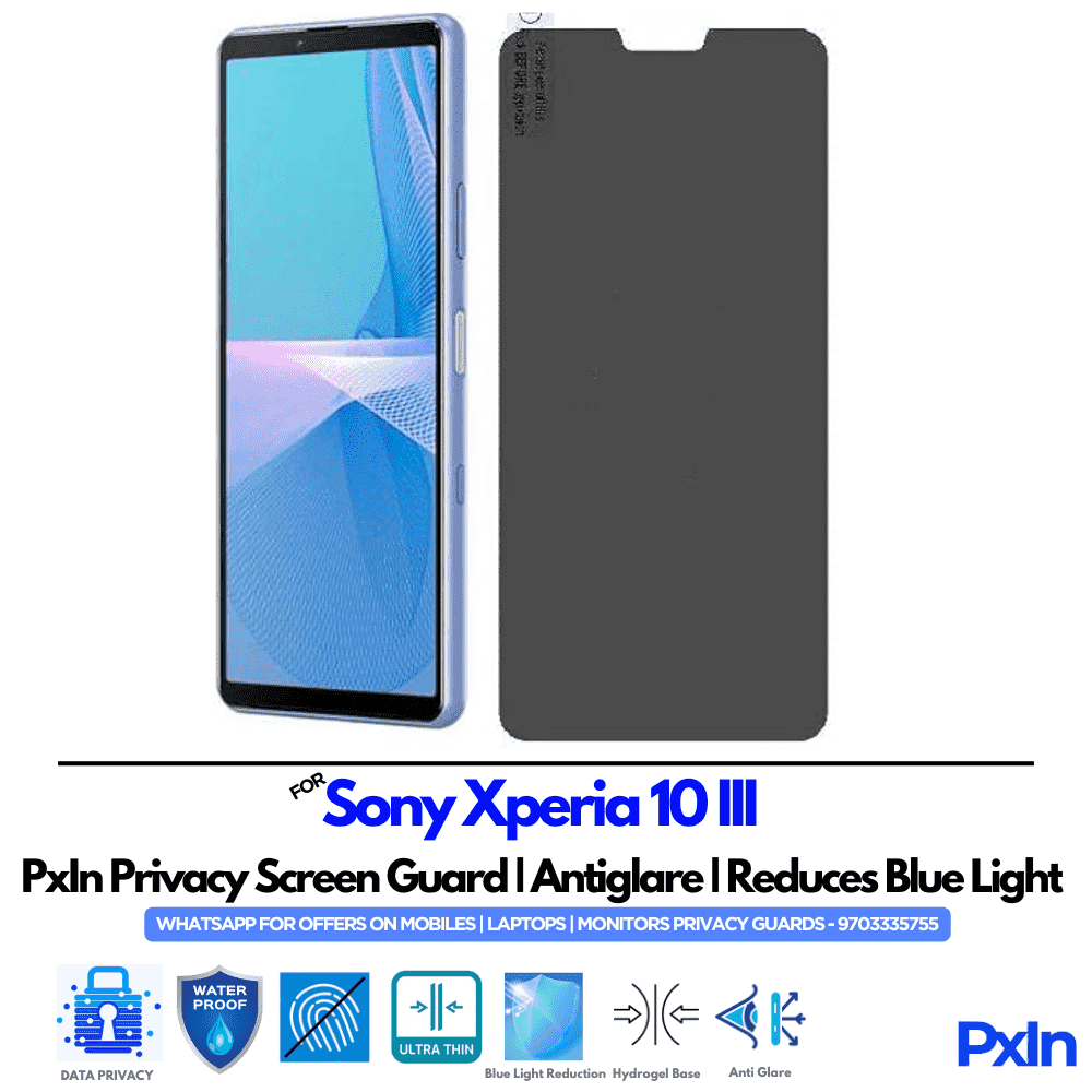 Sony Xperia 10 III Privacy Screen Guard