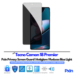 Tecno Camon 18 Premier Privacy Screen Guard