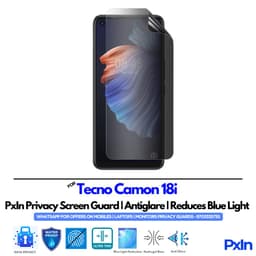Tecno Camon 18i Privacy Screen Guard