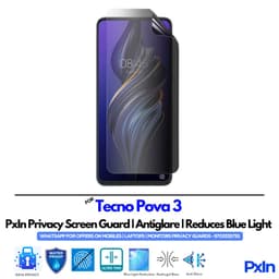 Tecno Pova 3 Privacy Screen Guard