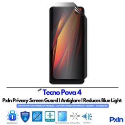 Tecno Pova 4 Privacy Screen Guard