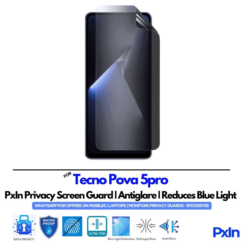 Tecno Pova 5pro Privacy Screen Guard