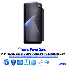 Tecno Pova 5pro Privacy Screen Guard