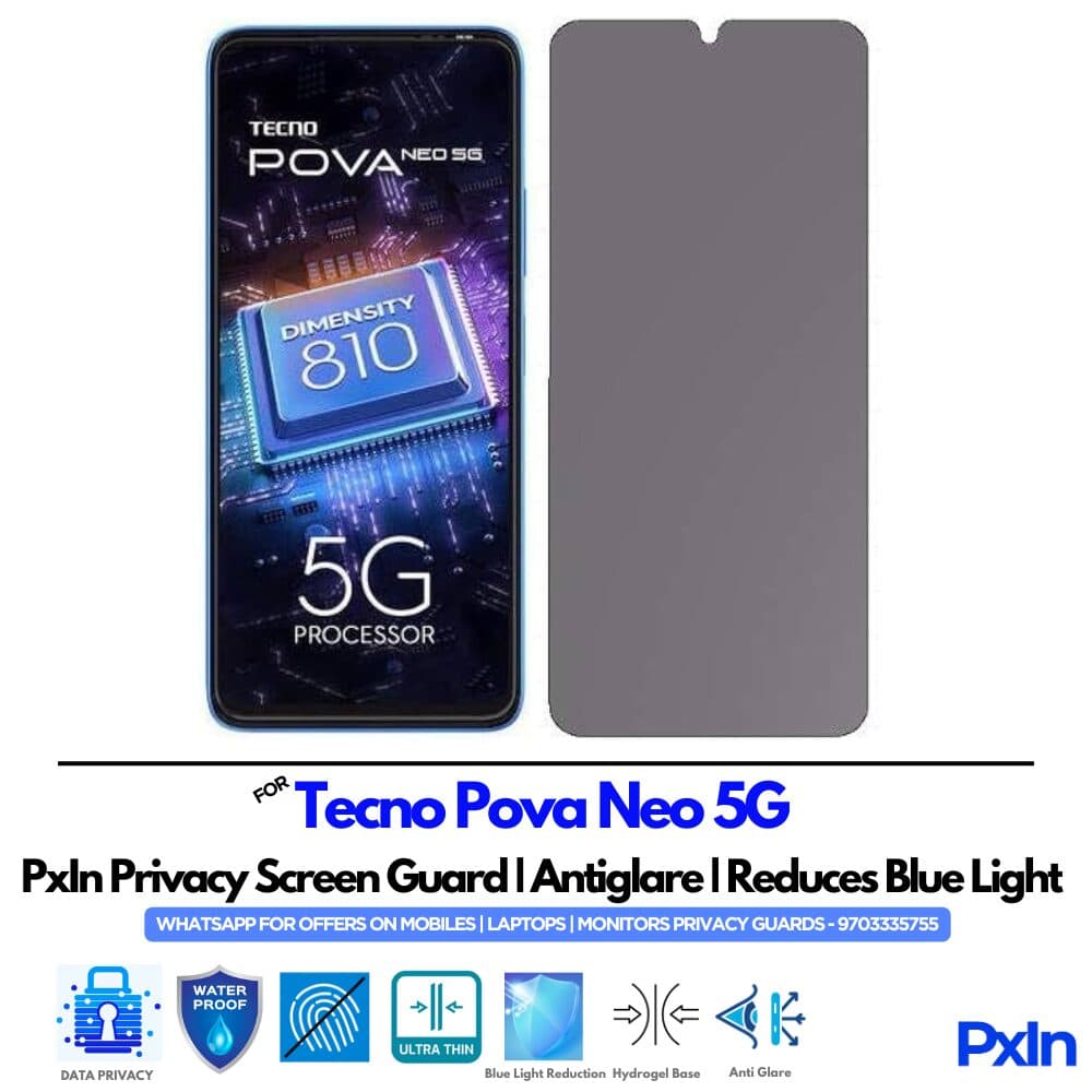 Tecno Pova Neo 5G Privacy Screen Guard
