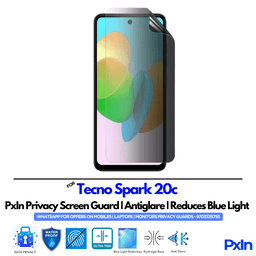 Tecno Spark 20c Privacy Screen Guard