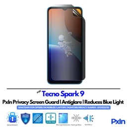 Tecno Spark 9 Privacy Screen Guard