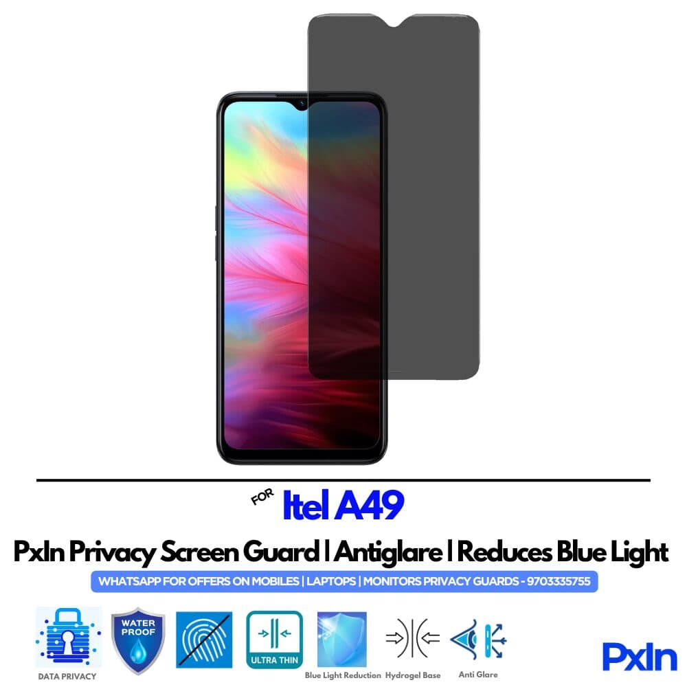 Itel A49 Privacy Screen Guard
