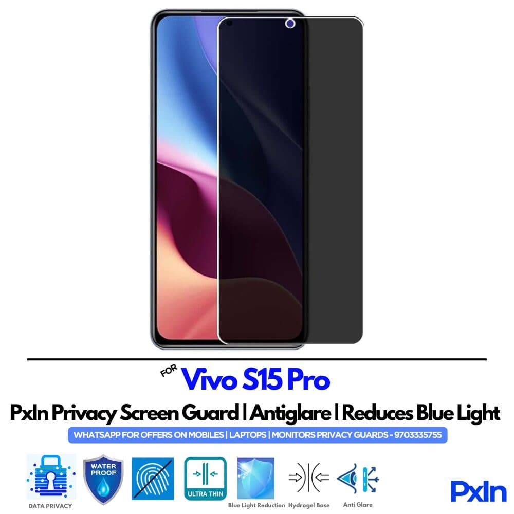 Vivo S15 Pro Privacy Screen Guard