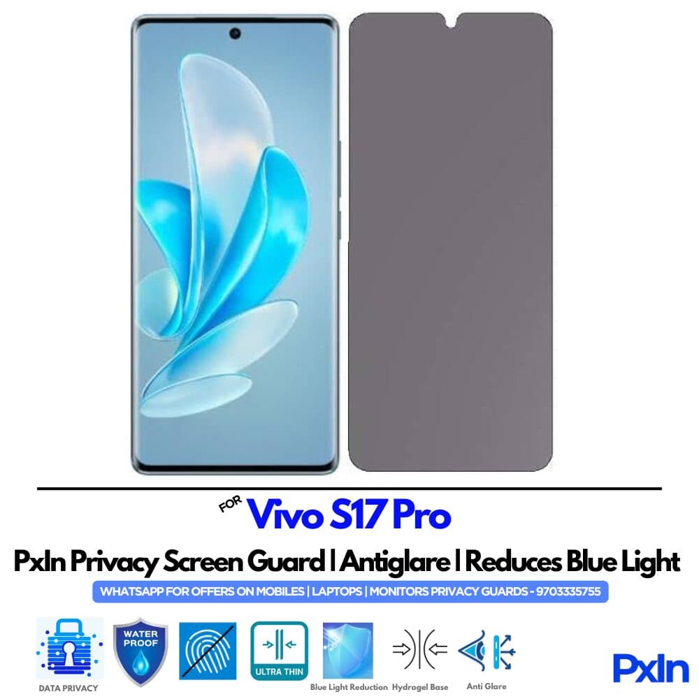 Vivo S17 Pro Privacy Screen Guard