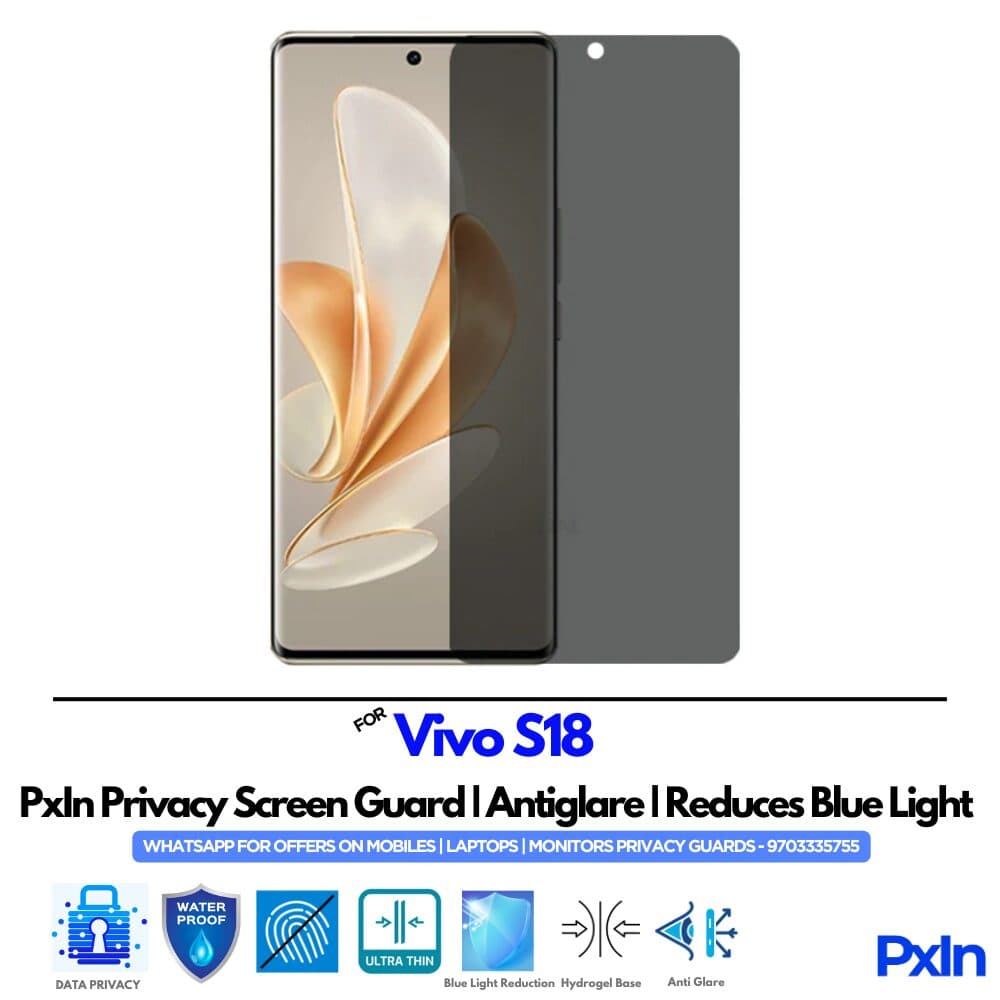 Vivo S18 Privacy Screen Guard