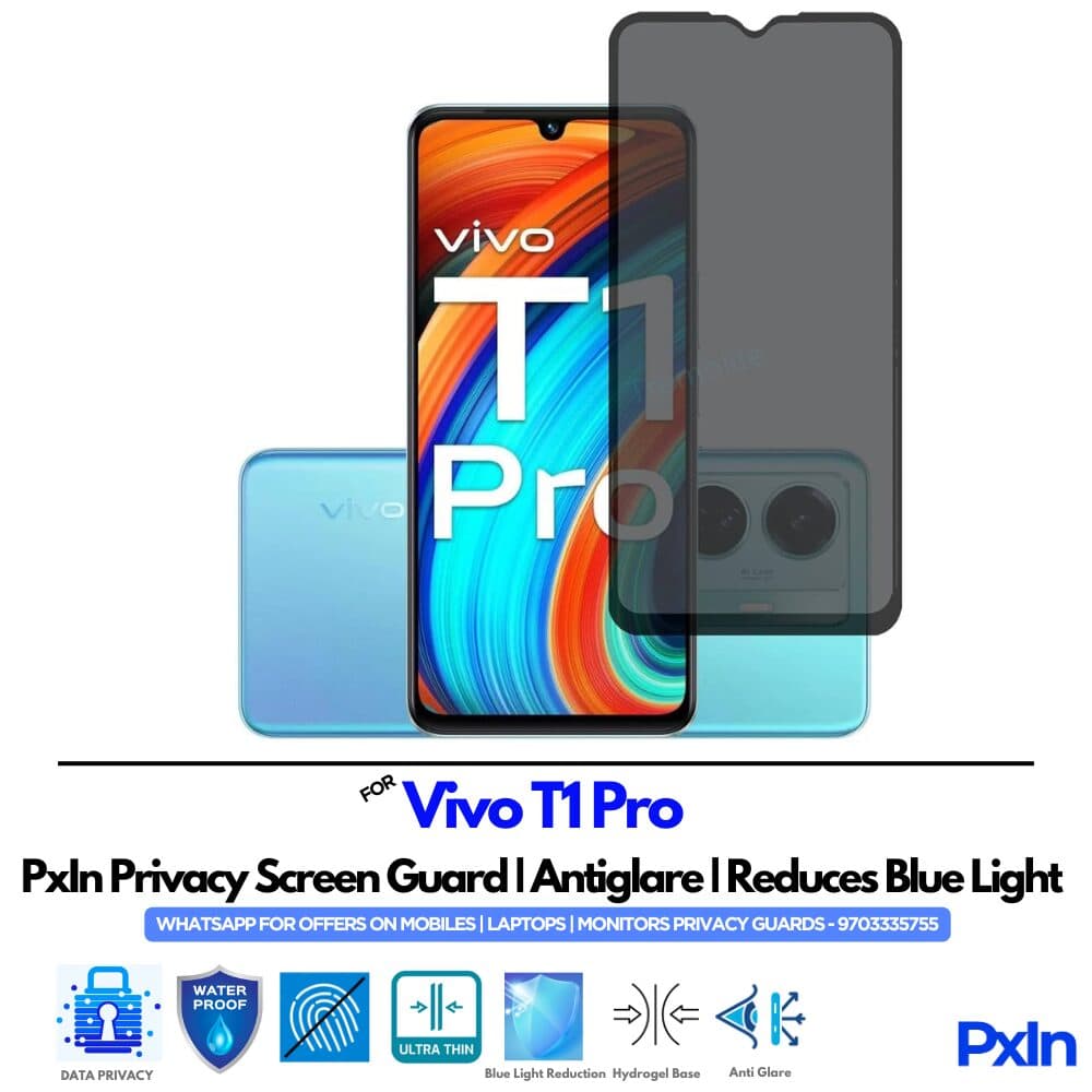 Vivo T1 Pro Privacy Screen Guard