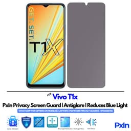 Vivo T1x Privacy Screen Guard