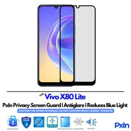 Vivo X80 Lite Privacy Screen Guard