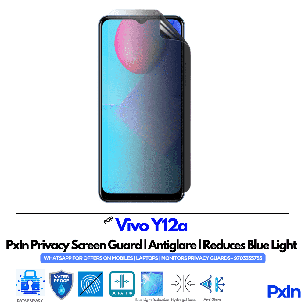 Vivo Y12a Privacy Screen Guard