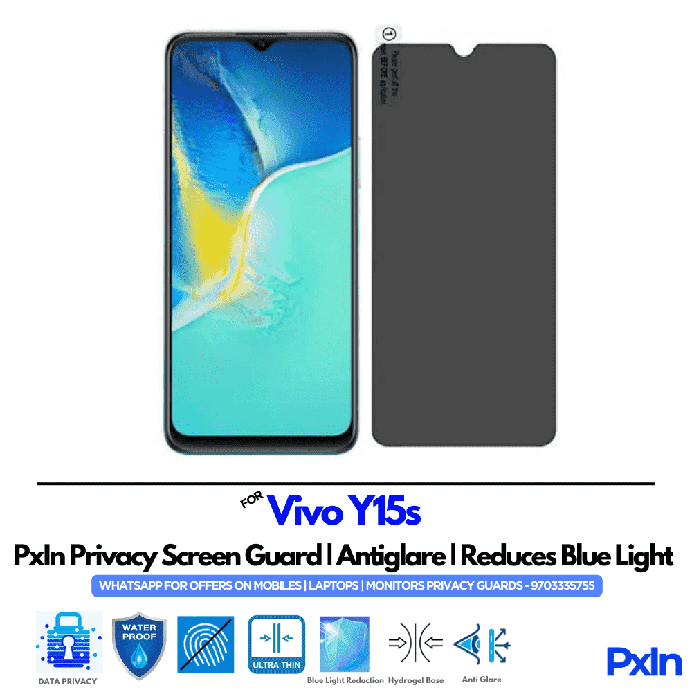 Vivo Y15s Privacy Screen Guard