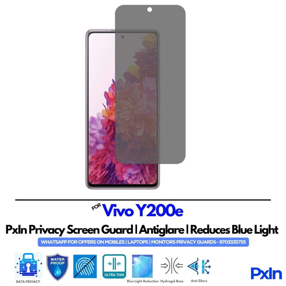 Vivo Y200e Privacy Screen Guard