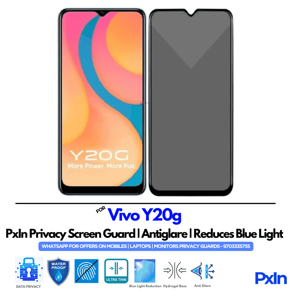 Vivo Y20g Privacy Screen Guard