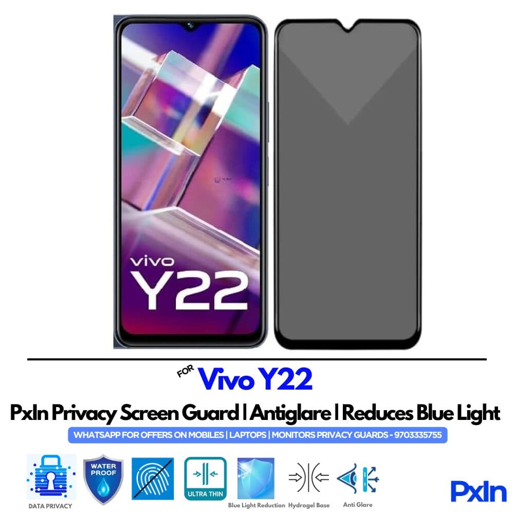 Vivo Y22 Privacy Screen Guard