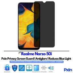 Realme Narzo 50i Privacy Screen Guard