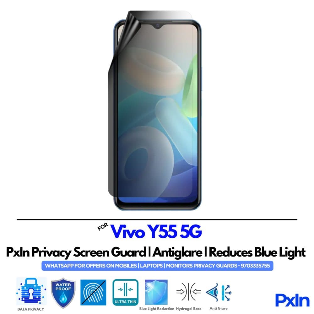 Vivo Y55 5G Privacy Screen Guard