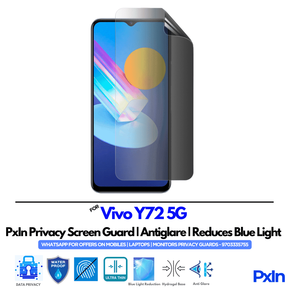 Vivo Y72 5G Privacy Screen Guard
