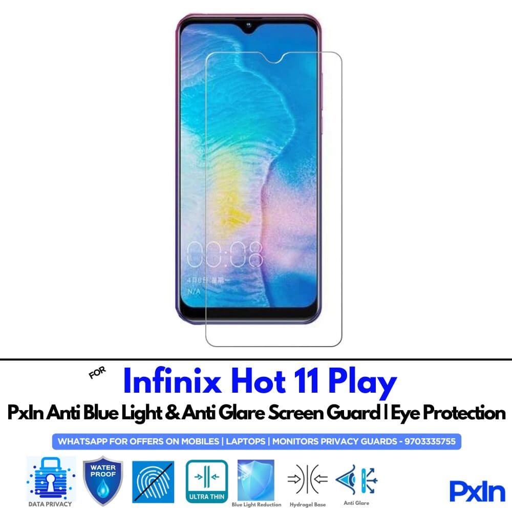 Infinix Hot 11 Play Anti Blue light screen guard