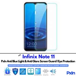 Infinix Note 11 Anti Blue light screen guard