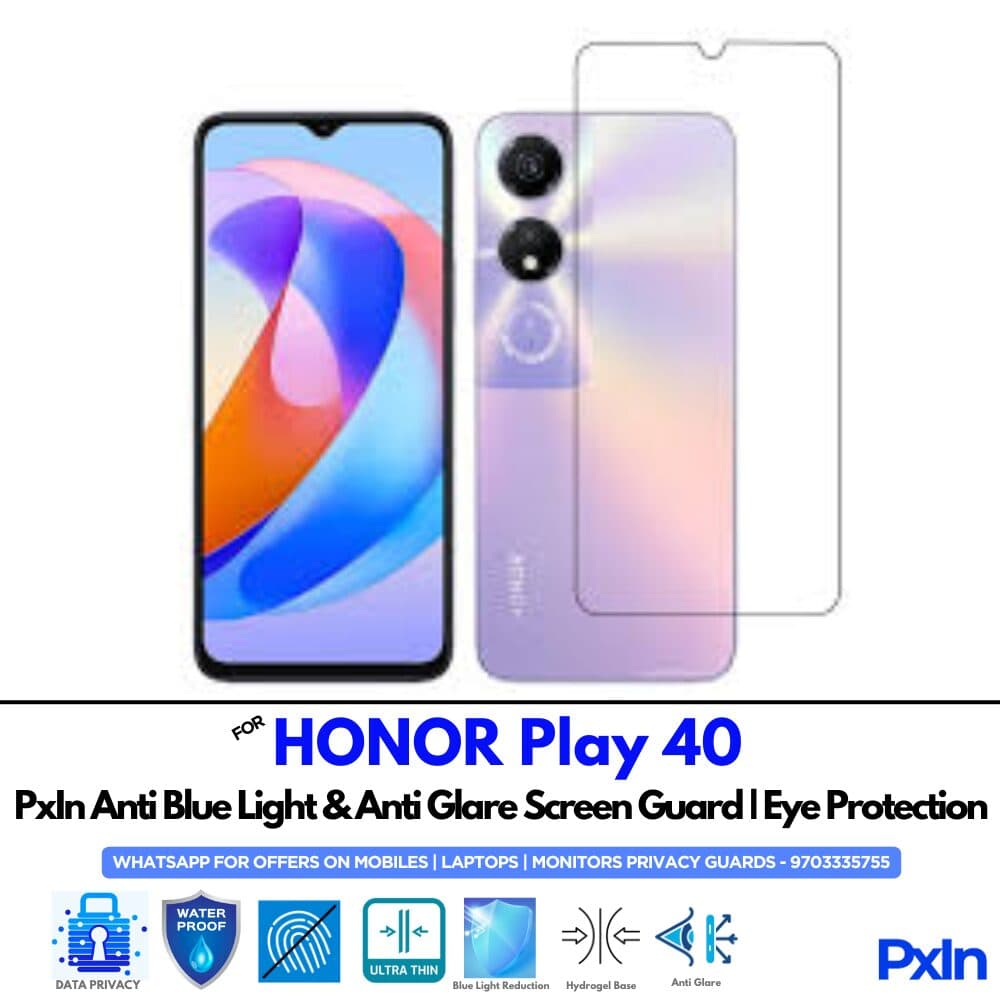 HONOR Play 40 Anti Blue light screen guard