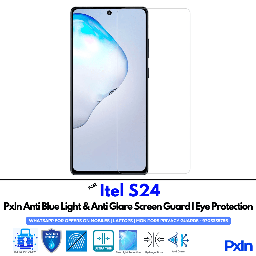 Itel S24 Anti Blue light screen guard