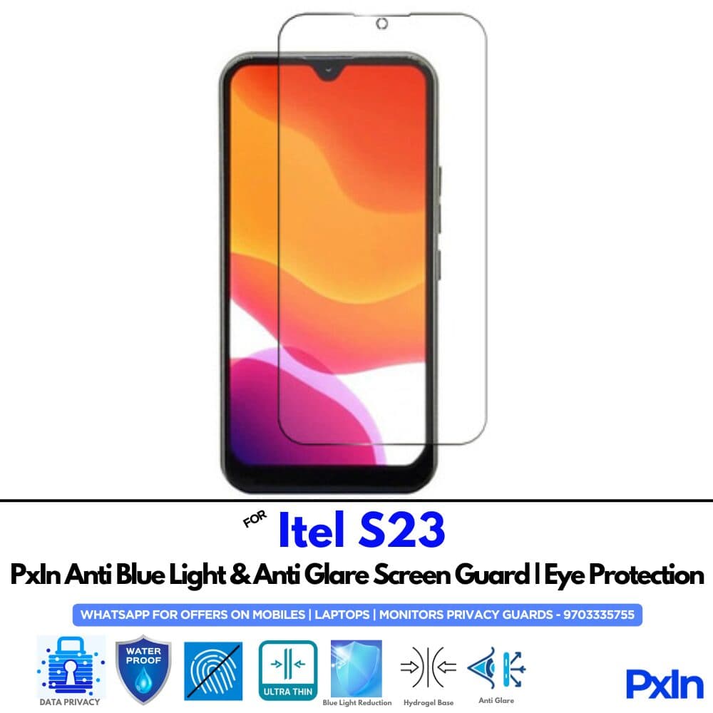 Itel S23 Anti Blue light screen guard