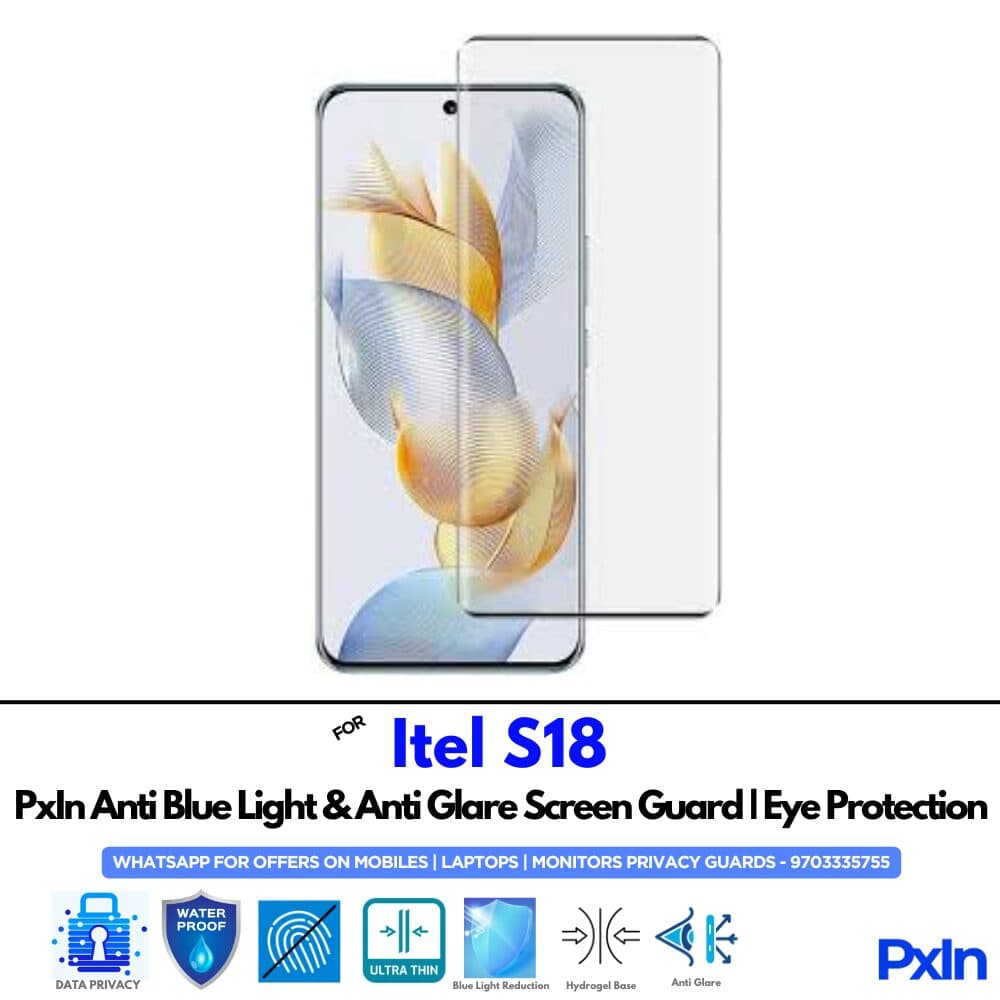 Itel S18 Anti Blue light screen guard
