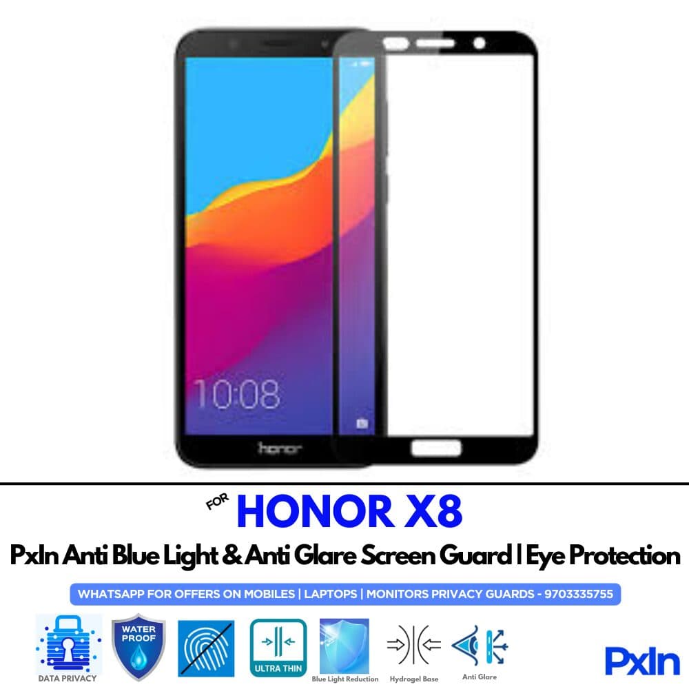 HONOR X8 Anti Blue light screen guard
