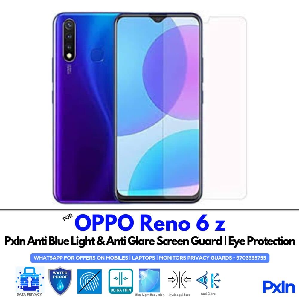 OPPO Reno 6 z Anti Blue light screen guard