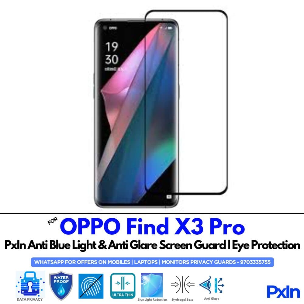 OPPO Find X3 Pro Anti Blue light screen guard