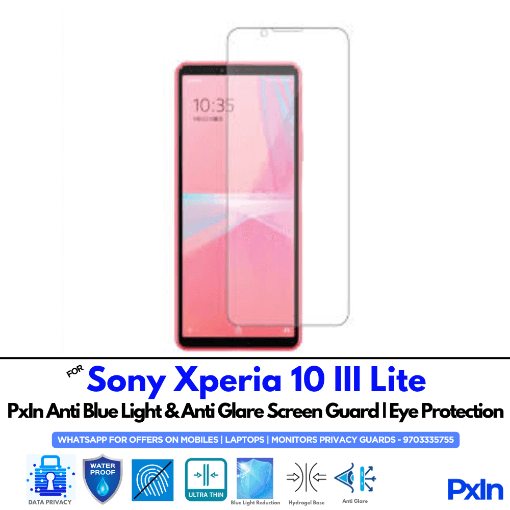 Sony Xperia 10 III Lite Anti Blue light screen guard